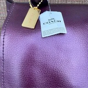 Coach | Bags | Nwt Coach Metallic Purple Convertible  display picture 2